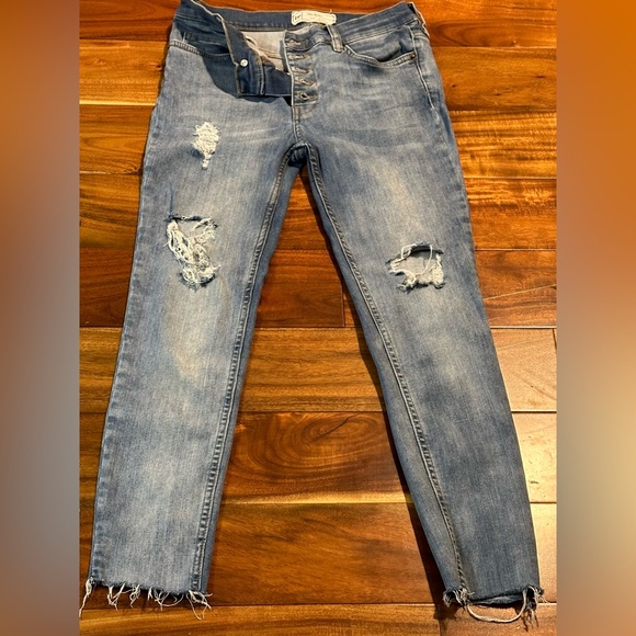 FREE PEOPLE Regan Crop Skinny Jeans - Picture 5 of 11